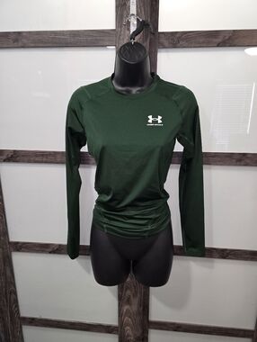 Under Armour Heatgear Compression Long-sleeve Womens Sz S